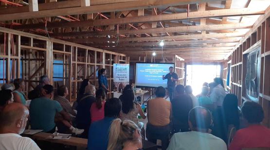 SEA Ñuble realiza actividad de participación ciudadana sobre nueva línea eléctrica