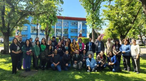 Participantes y expositores del seminario en dependencias de la Universidad Adventista de Chile, donde se desarrolló la actividad.