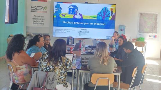 SEA Antofagasta realiza actividad con comunidad indígena por Proyecto minero Radomiro Tomic 