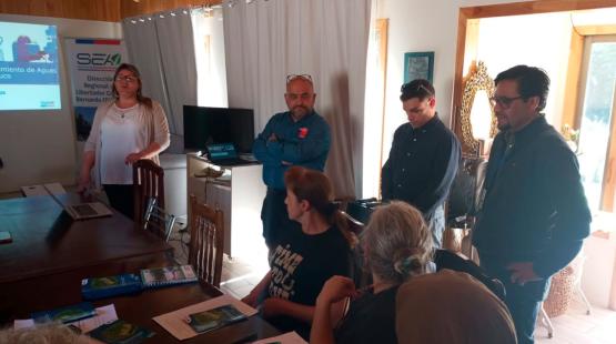 Fotografia donde el SEA O’Higgins participa en  actividad de Participación Ciudadana