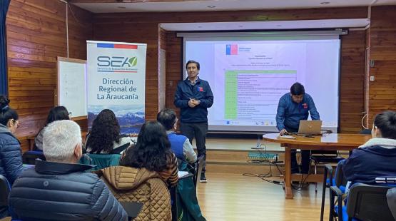 SEA Araucanía realiza 3era capacitación a OAECAS de la región