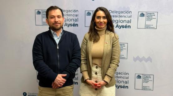 Director Ejecutivo del SEA se reúne con Delegada Presidencial de Aysén
