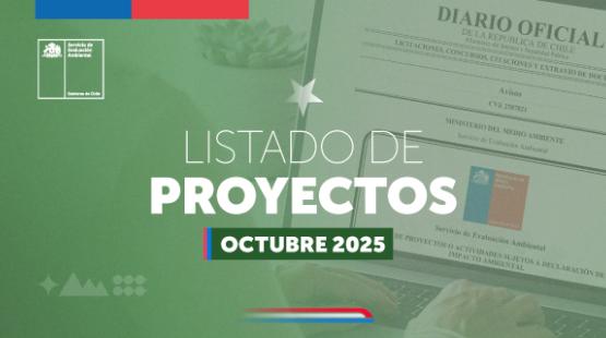 Proyectos ingresados en octubre 2025