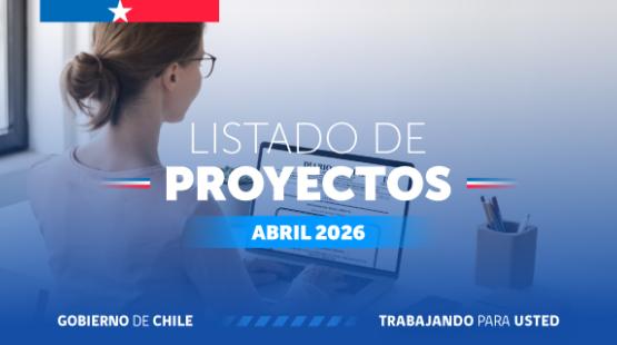 Listado proyectos Abril