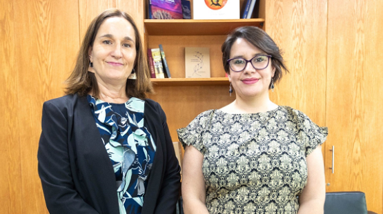 Valentina Durán y Julieta Brodsky