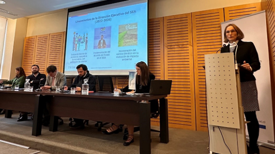 Directora del SEA participó en panel sobre derecho y gestión hídrica en la UC