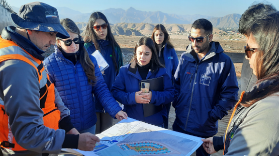 Visita técnica a proyecto habitacional en Copiapó