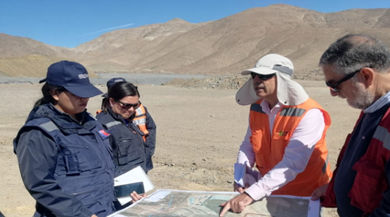 Visita técnica al proyecto "Reconversión Planta Las Pintadas" en Tierra Amarilla