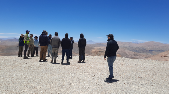 SEA Atacama encabezó visita técnica a proyecto minero en Diego de Almagro