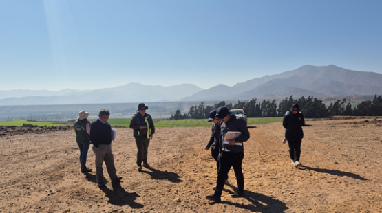 En Freirina desarrollan visita técnica por proyecto de almacenamiento de energía