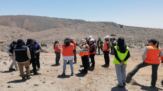 SEA Atacama realiza visita técnica a proyecto minero en Huasco