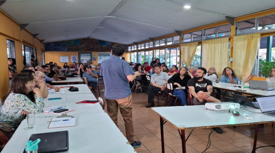 Taller de Participación Ciudadana en Chancón reúne a comunidad para analizar avance tecnológico en proyecto en O’Higgins