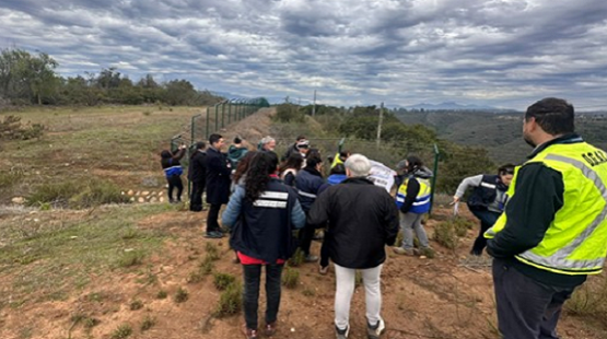 SEA Valparaíso realiza visita a terreno por proyecto “Ampliación y mejoramiento Aeropuerto Viña del Mar”