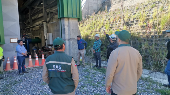 SEA Aysén visita localidad de Puerto Guadal por proyecto de minicentral hidroeléctrica de pasada 