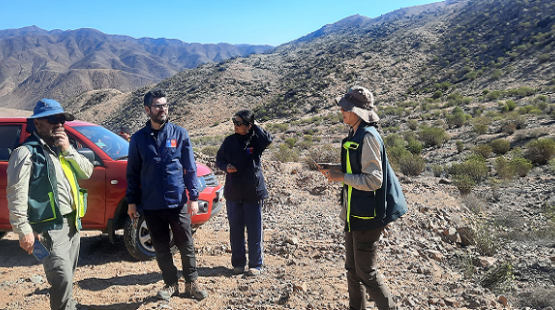 Ejecutan visita técnica por proyecto minero en Caldera