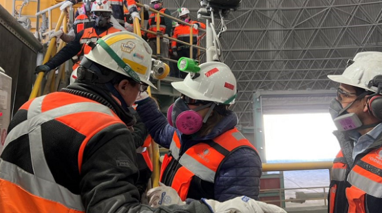 Visita técnica Codelco Andina