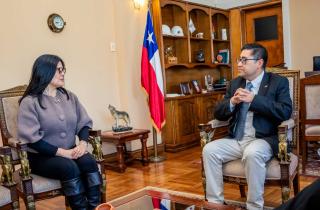 Directora Regional de Biobío se reúne con nuevo delegado presidencial y seremi del Medio Ambiente