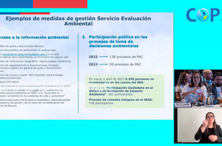 Exposición directora en Buenos Aires