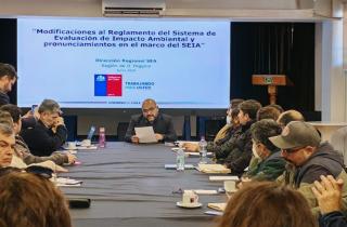 SEA O´Higgins realiza capacitación a OAECAS sobre evaluación ambiental