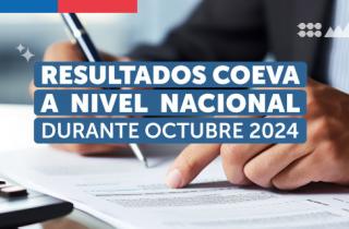 Resultados Coeva a Nivel Nacional Durante Octubre 2024