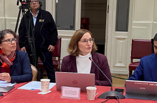 Directora Durán expuso ante la Comisión de Medio Ambiente del Senado