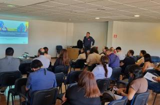 La jornada fue encabezada por el equipo de evaluación y la encargada Jurídica de la dirección regional del SEA