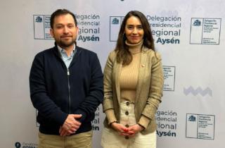 Director Ejecutivo del SEA se reúne con Delegada Presidencial de Aysén