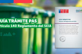 SEA presentó nueva Guía Trámite PAS Artículo 140 del Reglamento del SEIA