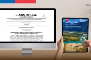 Se publicó en el Diario Oficial la entrada en vigencia del documento sobre “Alteración del Régimen Sedimentológico”