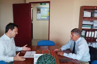 Director del SEA Arica y Parinacota se reúne con nuevo seremi del Medio Ambiente 