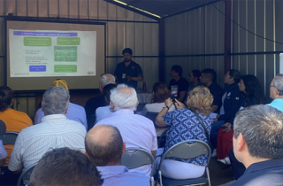 SEA Ñuble realiza primera participación ciudadana de proyecto eólico en Ñiquén