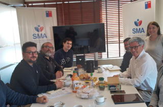 SEA Maule y Superintendencia del Medio Ambiente se reúnen para abordar temas conjuntos
