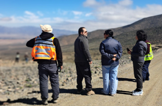SEA Atacama organizó visita técnica al área de emplazamiento de proyecto fotovoltaico 