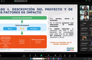 SEA de Valparaíso desarrolló última capacitación 2024 denominada “Incorporación de la variable Cambio Climático en el SEIA” 