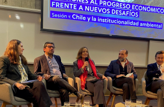 Directora Durán participó en seminario ambiental organizado por la FEN de la Universidad de Chile