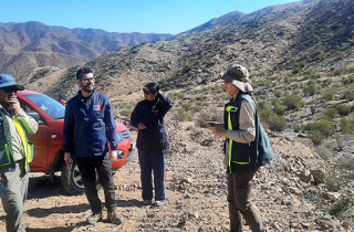 Ejecutan visita técnica por proyecto minero en Caldera
