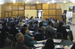 Ignacio Toro en el encuentro (gentileza SAG)