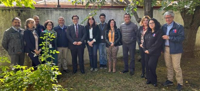 Profesionales y DR de SEA Maule se reúnen con nuevas autoridades ambientales de la región