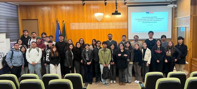 SEA Atacama realiza capacitación a estudiantes de Derecho de la U. de Atacama