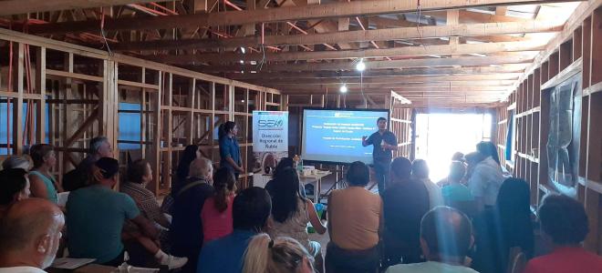 SEA Ñuble realiza actividad de participación ciudadana sobre nueva línea eléctrica