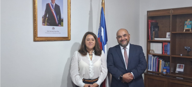 Director regional de SEA O´Higgins se reúne con nueva delegada presidencial 