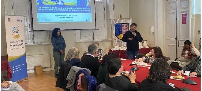 SEA Magallanes expuso sobre PAC y Acuerdo de Escazú en reunión sobre industria del hidrógeno verde