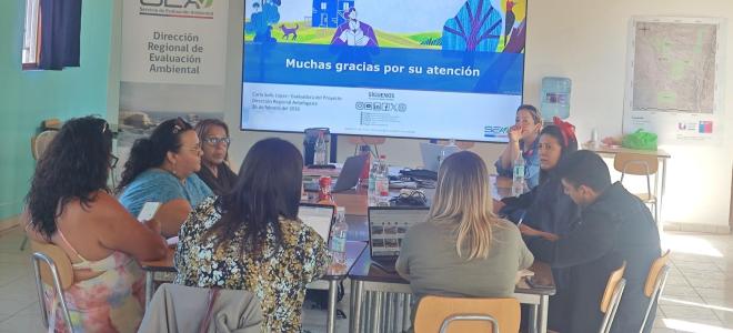 SEA Antofagasta realiza actividad con comunidad indígena por Proyecto minero Radomiro Tomic 