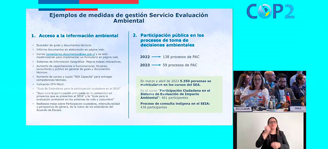 Exposición directora en Buenos Aires