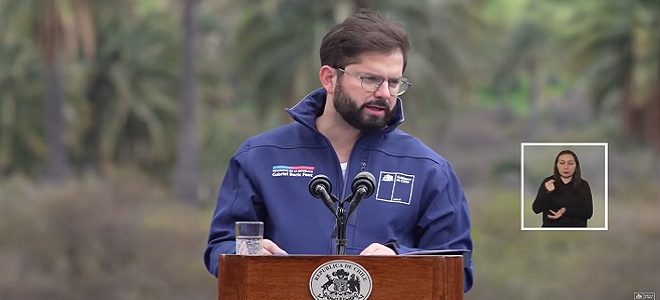 Presidente Gabriel Boric 