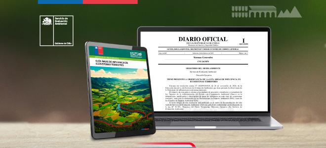 Fue publicada en el Diario Oficial la entrada en vigencia del documento “Guía Áreas de Influencia en Ecosistemas Terrestres”