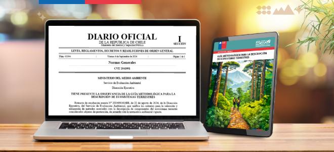 SEA oficializa la Guía Metodológica para la Descripción de Ecosistemas Terrestres mediante publicación en el Diario Oficial