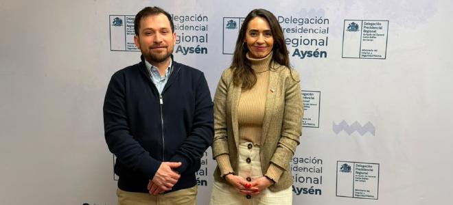 Director Ejecutivo del SEA se reúne con Delegada Presidencial de Aysén
