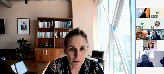 Directora ejecutiva entrega balance de gestión al COSOC