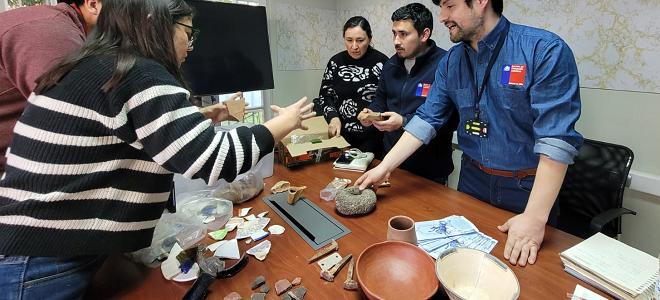 Profesionales del Consejo de Monumentos Nacionales realizaron capacitación al SEA Ñuble 
